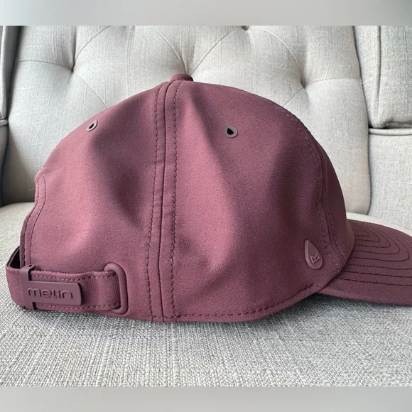 Melin The Legend Hyrdo Maroon Baseball Cap - Floating Water Outdoor Hat - Picture 5 of 7